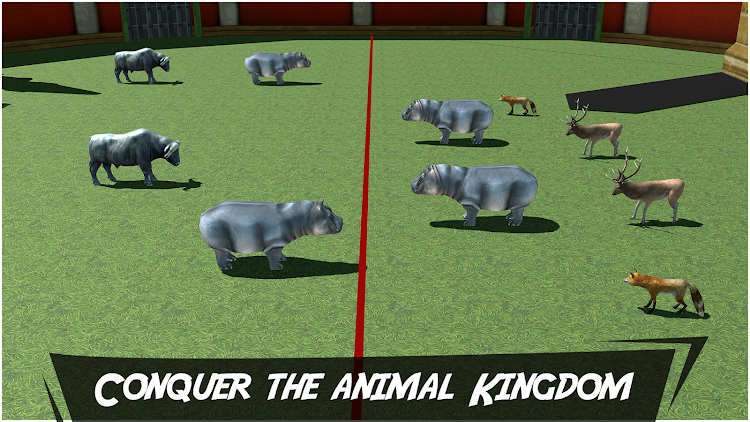 #4. Animal War: Battle Simulator (Android) By: AJ Games 3D