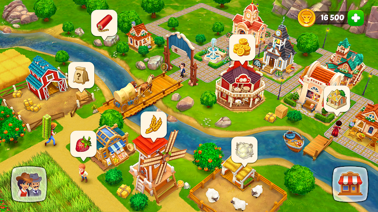 #8. Wild West: Farm Town Build (Android) By: Social Quantum Ltd