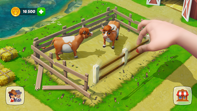 #9. Wild West: Farm Town Build (Android) By: Social Quantum Ltd