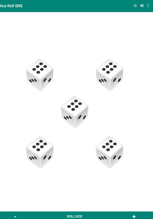 #8. Dice Roll - Virtual Dice (Android) By: Senyuk