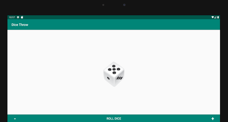 #10. Dice Roll - Virtual Dice (Android) By: Senyuk