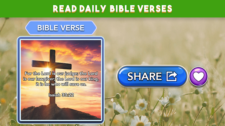 #6. Daily Bible Trivia Bible Games (Android) By: Super Lucky Games LLC