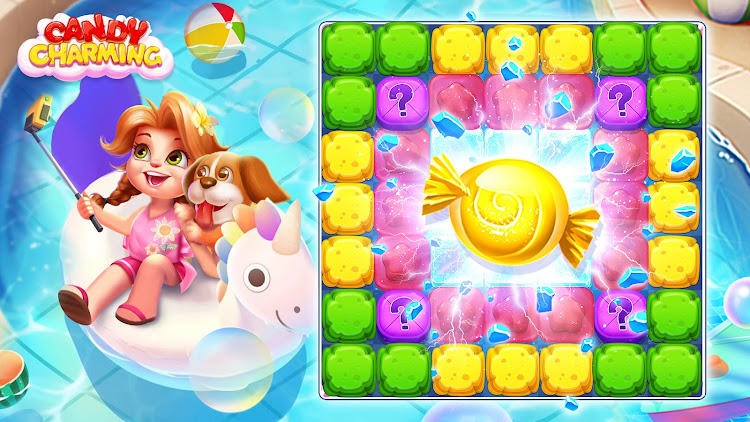 #6. Candy Charming - Match 3 Games (Android) By: 707 INTERACTIVE: Fun Epic Casual Games