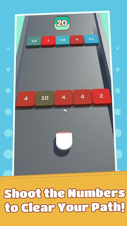 #9. Number Dash: Rapid Shooter (Android) By: Creative Bonny