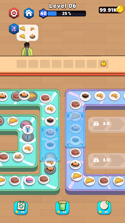 #4. Cooking Sort (Android) By: jennywhiteshrimp