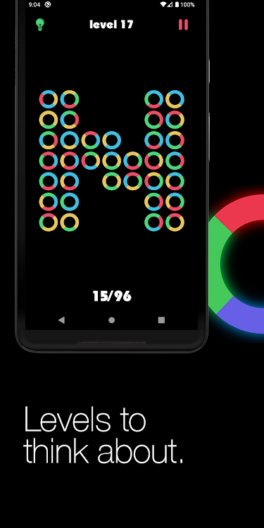 #3. Logic circles. Puzzle game. (Android) By: nixGames