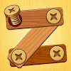 Wood Block Puzzle: Screw Bolts icon