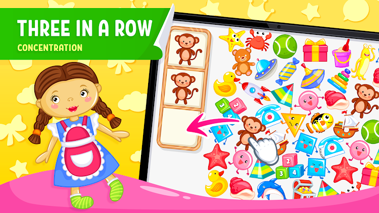 #10. Games For Kids Toddlers 4-5 (Android) By: Hippo Kids Games