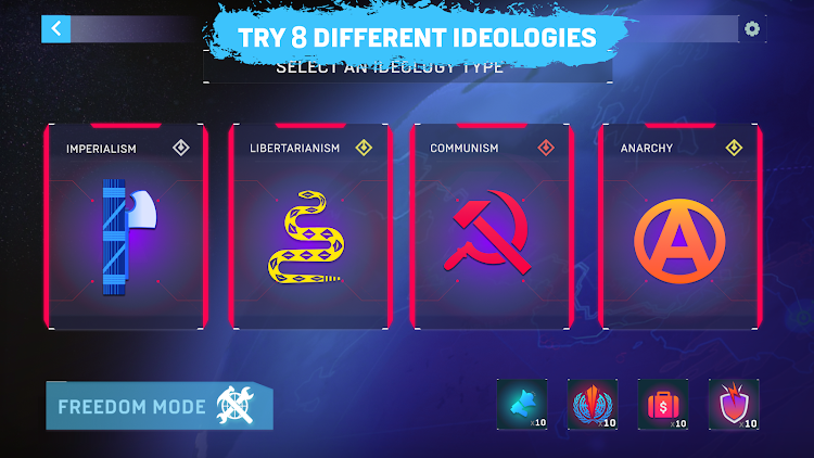 #10. Ideology Rush - Political game (Android) By: Plus Games Studio