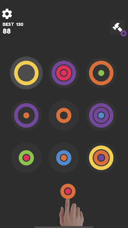 #7. Rings Puzzle (Android) By: Nesitec