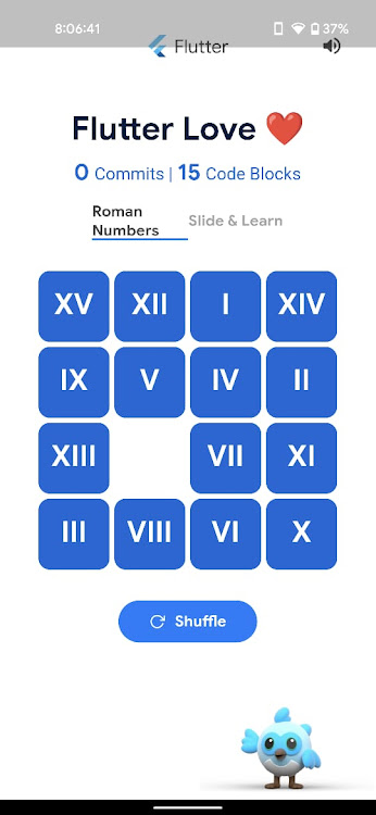 #3. Flutter Love - Puzzle Game (Android) By: Engineering Results