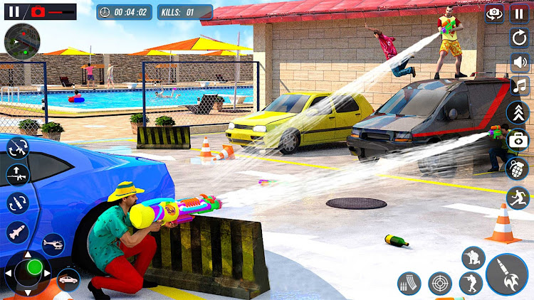 #2. FPS Shooting Game: Gun Game 3D (Android) By: Cradley Creations