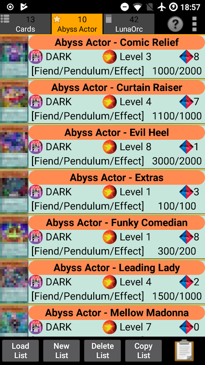 #4. Database for Yugioh Cards (Android) By: stefsquared