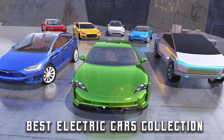 #8. EV Car Simulator 3D: Car Games (Android) By: Trioz Studio