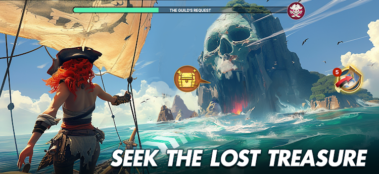 #3. Lord of Seas: Survival&Conquer (Android) By: Atlas Studio Co., Ltd.