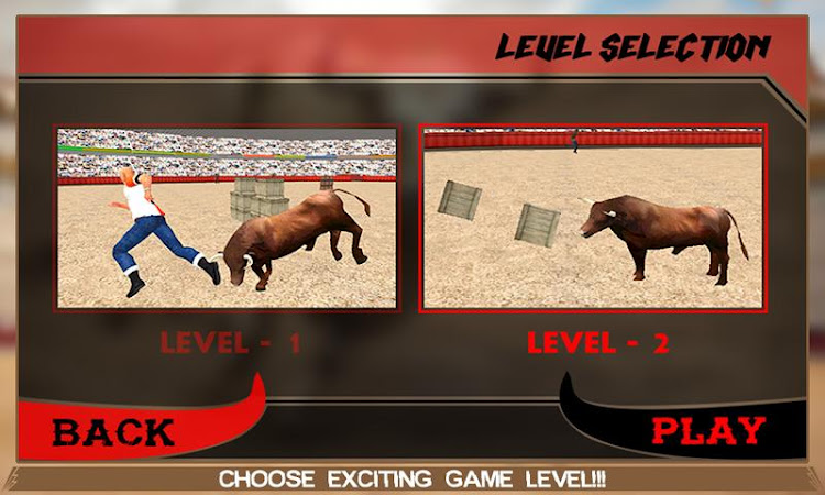 #5. Angry Bull Attack Simulator (Android) By: Digital Toys Studio