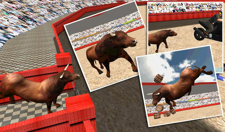 #7. Angry Bull Attack Simulator (Android) By: Digital Toys Studio