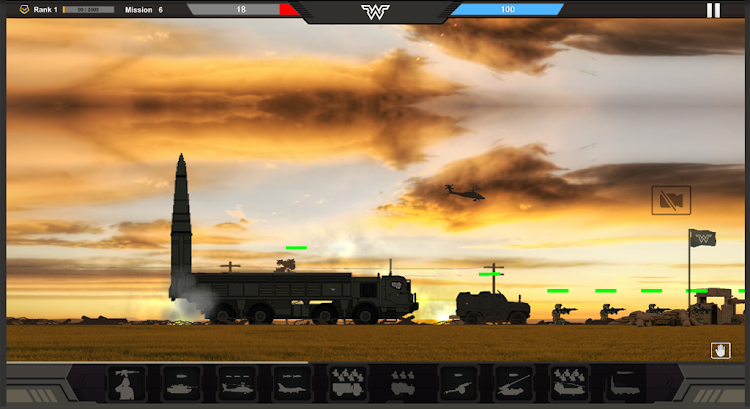 #9. Warzone Commander (Android) By: KhoGames