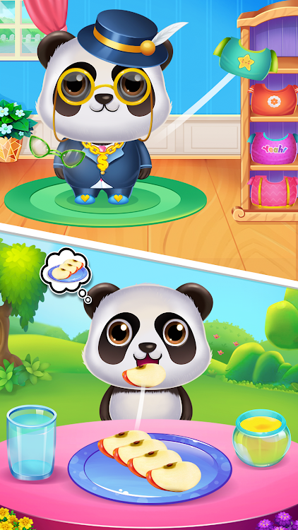 #5. Panda caretaker pet salon game (Android) By: Ginchu Games