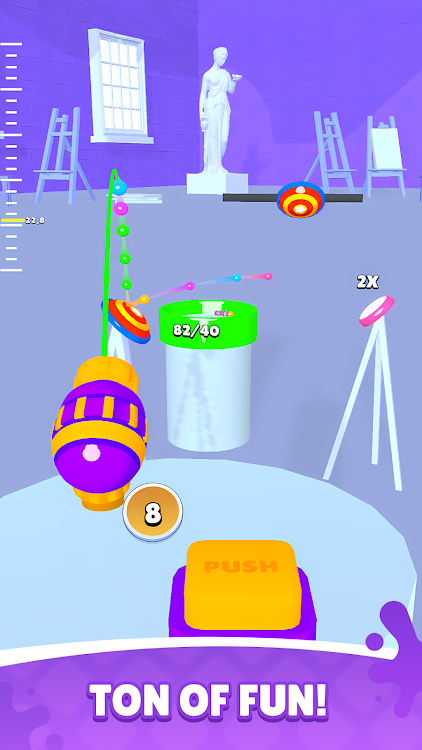 #6. Cannon Shot: Art & Bounce (Android) By: NOMADIC BEAR GAMES