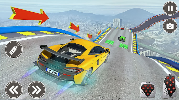 #7. Stunt Car Race Simulator Games (Android) By: Mobinators Official