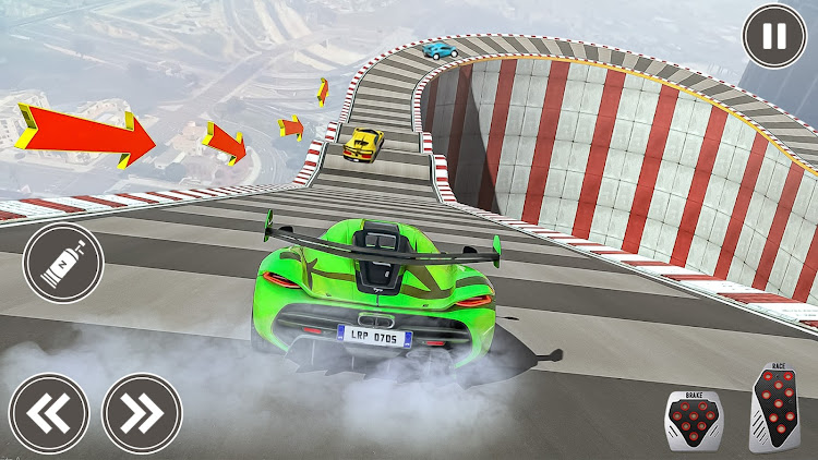 #10. Stunt Car Race Simulator Games (Android) By: Mobinators Official