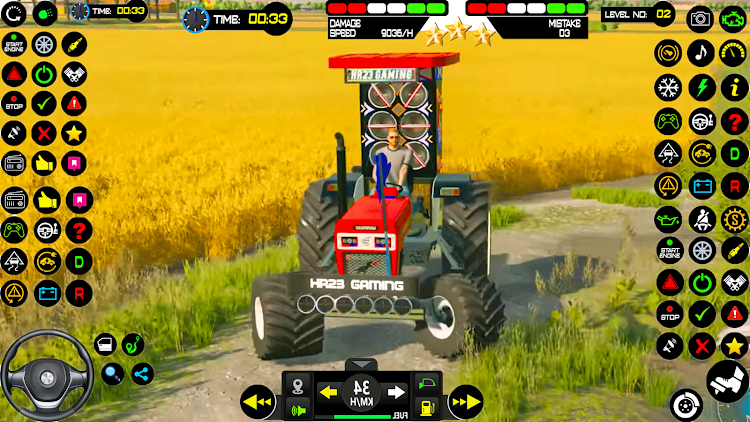 #2. Indian Tractor Game 2023 (Android) By: Star Gaming 2022