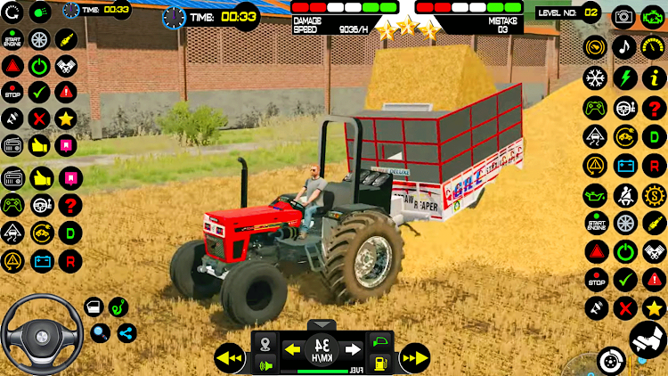 #5. Indian Tractor Game 2023 (Android) By: Star Gaming 2022