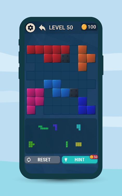 #4. Cubick - Block Puzzle Modes (Android) By: Pixel Cube