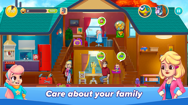 #6. Family Diary: Mother Simulator (Android) By: Cheely Apps