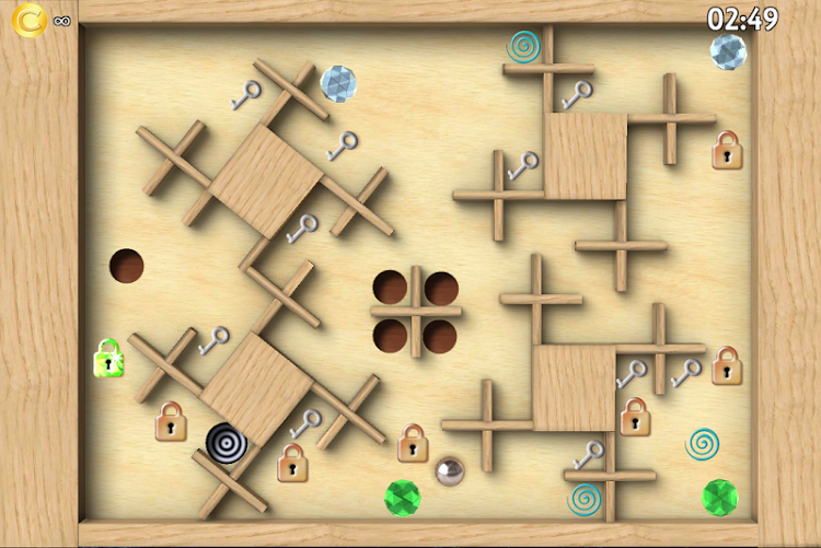 #2. Classic Labyrinth 3d Maze (Android) By: Cabbiegames