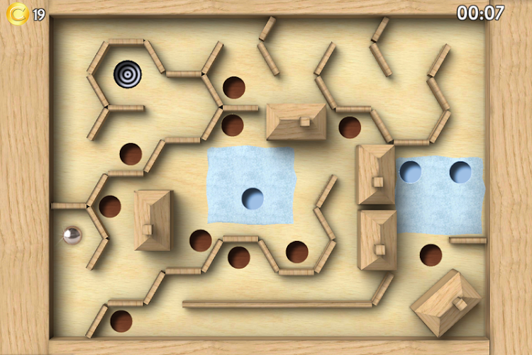 #4. Classic Labyrinth 3d Maze (Android) By: Cabbiegames