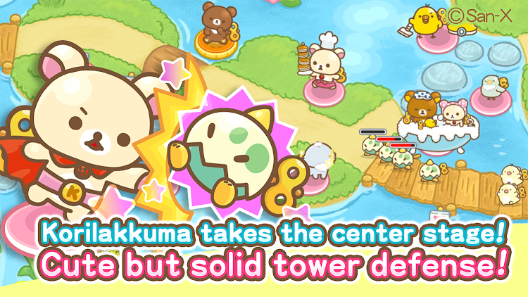 #2. Korilakkuma Tower Defense (Android) By: Imagineer Co.,Ltd.