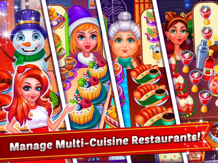 #6. Christmas Diary - Cooking Game (Android) By: Sweet Games LLC