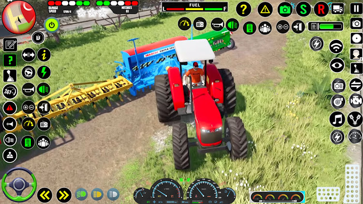 #4. Tractor Farming Games 2023 (Android) By: Vine Gamers Inc.