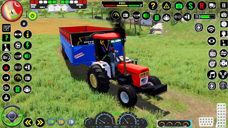 #7. Tractor Farming Games 2023 (Android) By: Vine Gamers Inc.