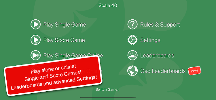 #2. Scala 40 - Online or Alone (Android) By: Antonio Ferraioli