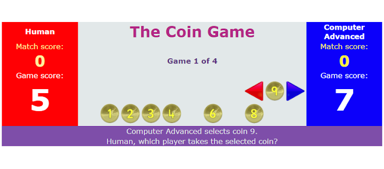 #3. The Coin Game (Android) By: Panos Tsikogiannopoulos