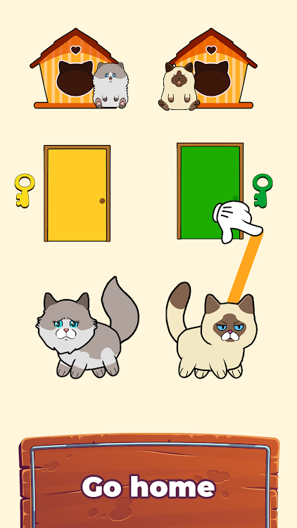 #3. Cat Rush Puzzle: Draw To Save (Android) By: Commandoo Jsc