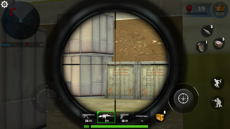 #10. Counter Strike : Shooting Hero (Android) By: Player One Limited