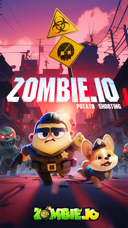 #8. Zombie.io - Potato Shooting (Android) By: Joy Nice Games