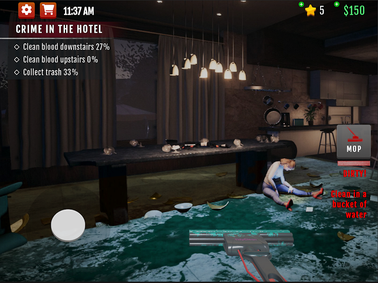 #10. Crime Scene Cleaner 3D Mobile (Android) By: Digital Melody Games