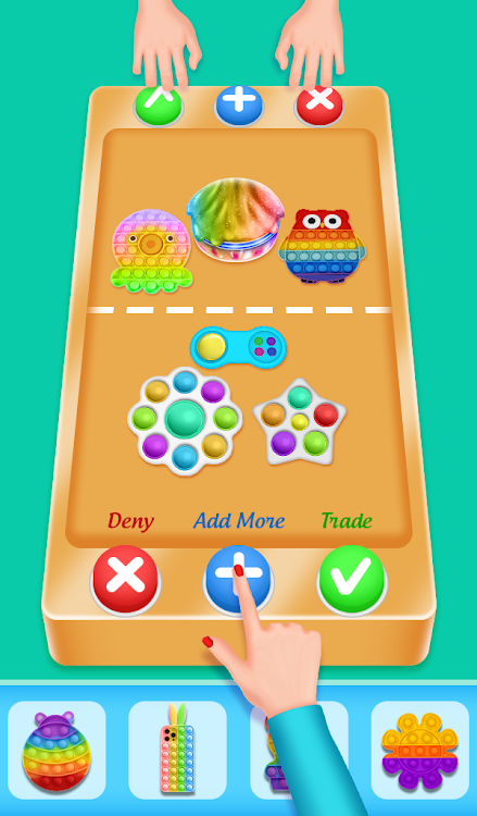 #7. Fidget Trading-Pop it Fidget (Android) By: Tinda Games