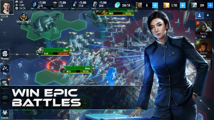 #4. EVE Galaxy Conquest (Android) By: CCP Games