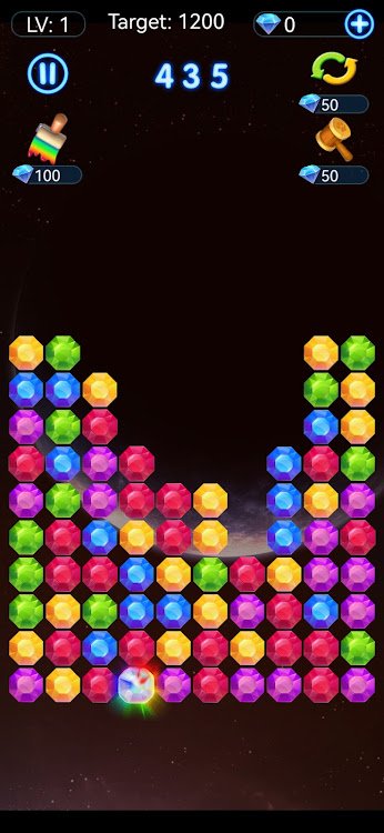 #4. Pop Stone 2 - Puzzle Match 3 (Android) By: Idle Mobile Game