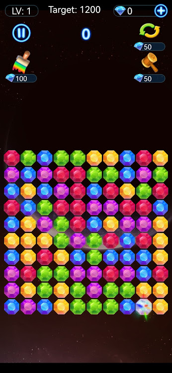 #8. Pop Stone 2 - Puzzle Match 3 (Android) By: Idle Mobile Game