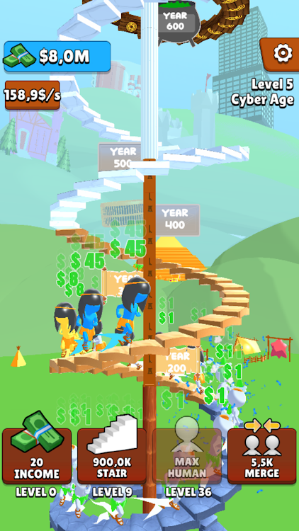 #3. Climb Evolution (Android) By: Layka Games