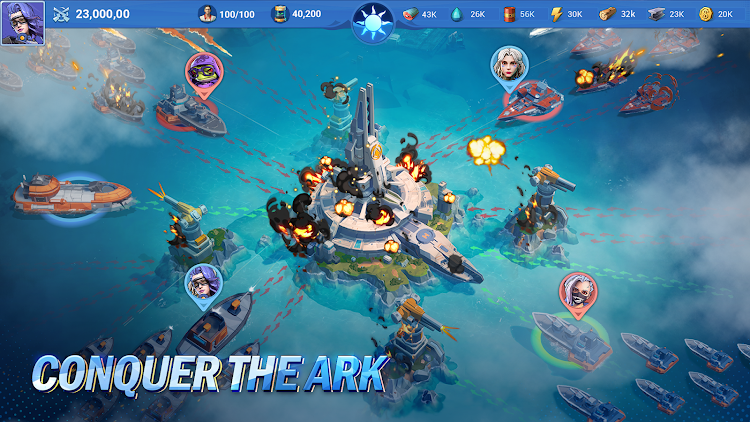 #4. Rise of Arks: Raft Survival (Android) By: Immersive Games HK