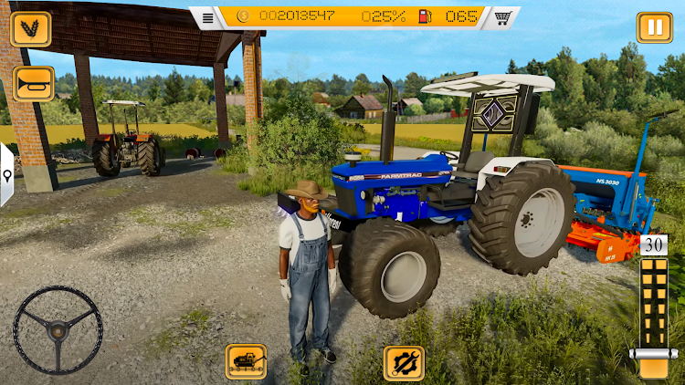 #3. Tractor Farming Game: Tractor (Android) By: Euro Games Hub