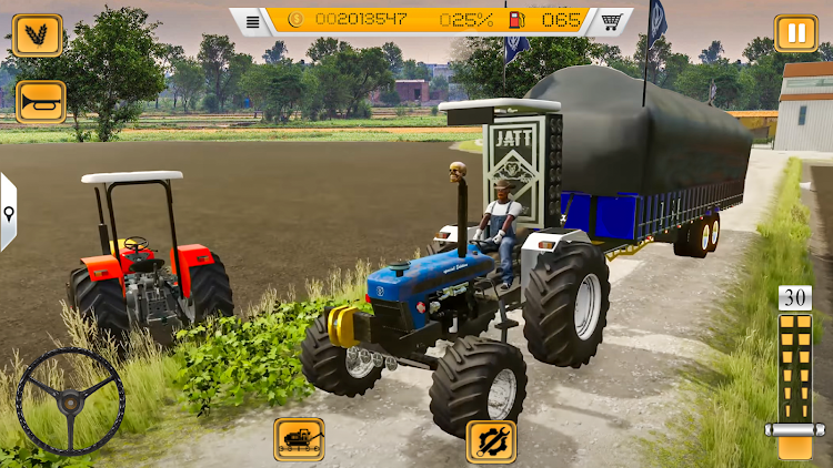 #8. Tractor Farming Game: Tractor (Android) By: Euro Games Hub